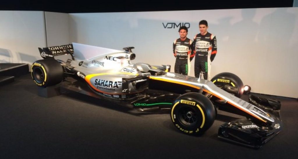 F1 2017 : Force India VJM10 – « Touchez ma bosse monseigneur »