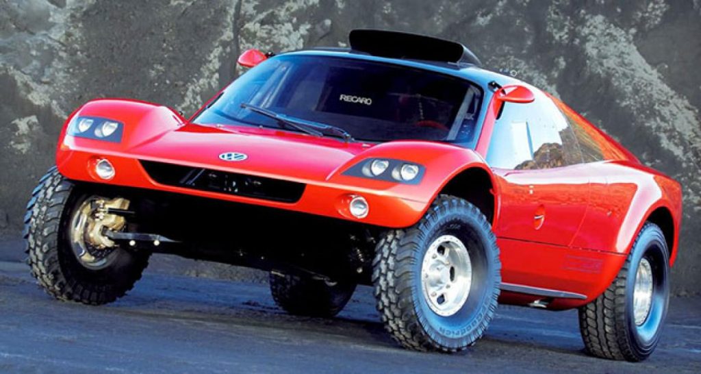 Les concepts ItalDesign : Volkswagen Tarek (2002)
