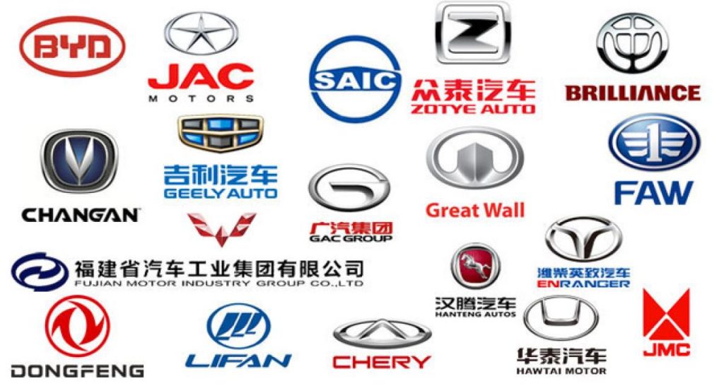 Les constructeurs chinois pour les nuls