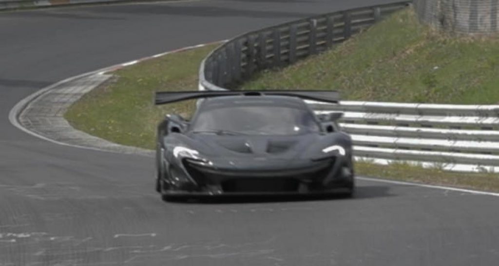 Nouveau record du Nürburgring par la McLaren P1 LM