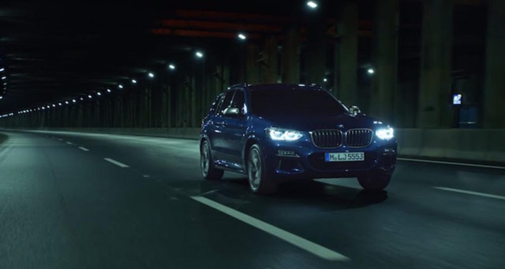 Le nouveau BMW X3 en avance