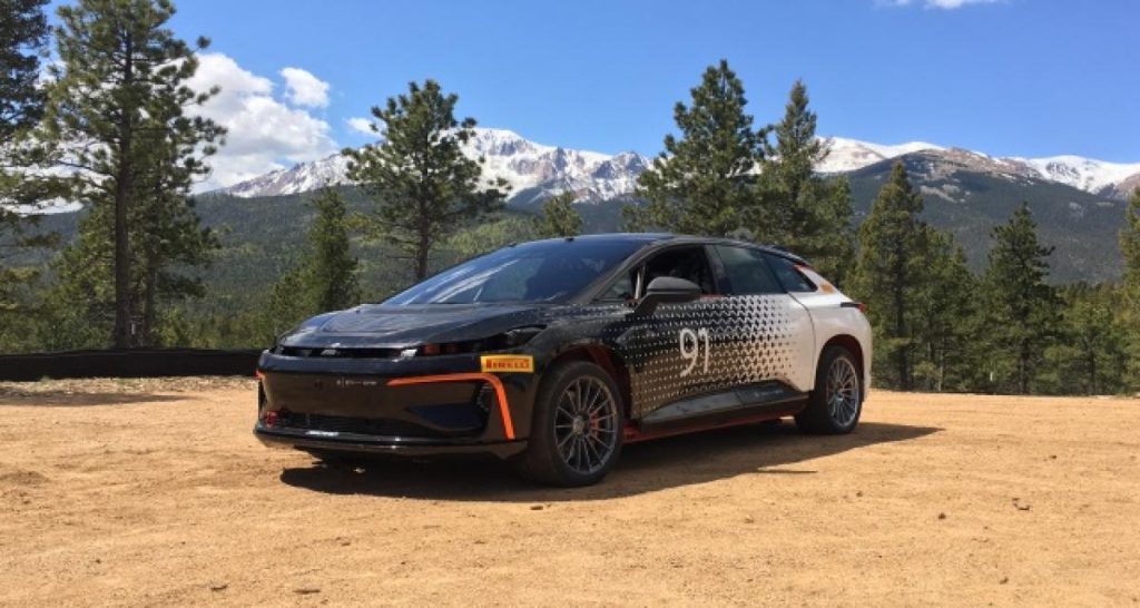 Pikes Peak 2017 : Faraday Future confirme que la FF 91 en sera