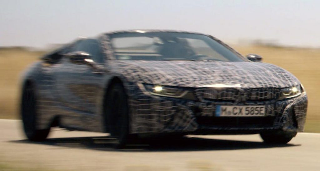 Salon de Francfort 2017 : BMW tease à nouveau le i8 Roadster