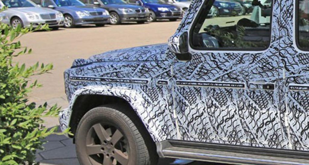 Le nouveau Mercedes Classe G au salon de Détroit ?