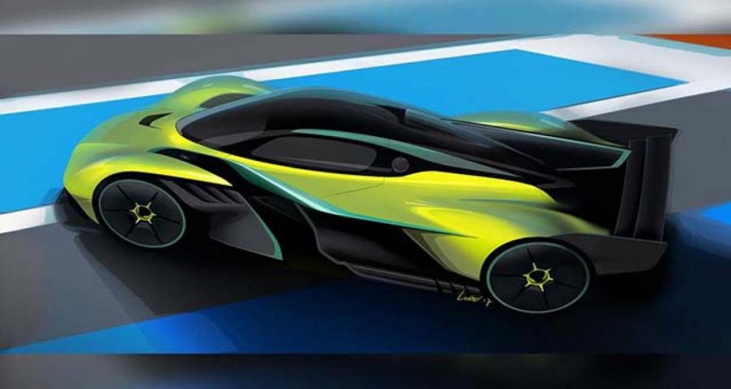 Aston Martin Valkyrie AMR Pro : pour la piste