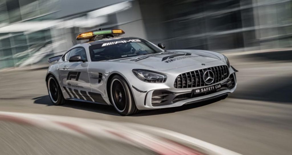 F1 2018 : La nouvelle safety car est la Mercedes AMG GT R