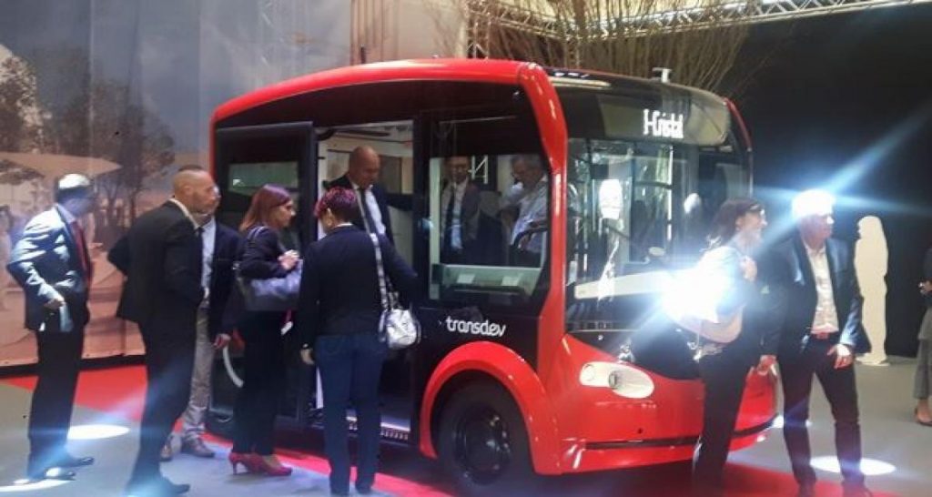 Lohr i-Cristal : navette autonome avec Transdev