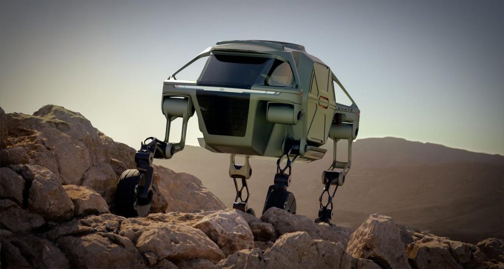 CES 2019 : Hyundai Elevate, la voiture qui marche