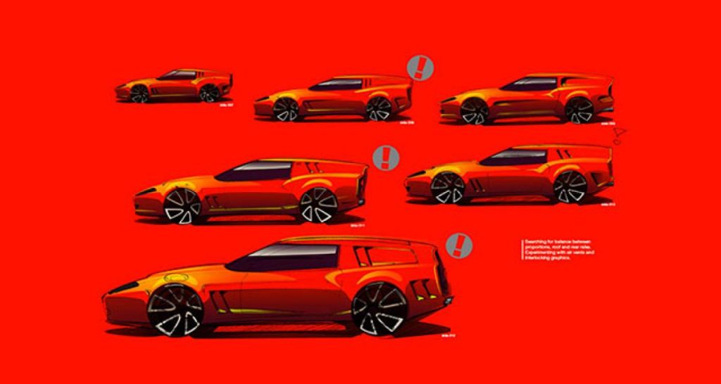 Niels Van Roij rend hommage à la Ferrari Breadvan