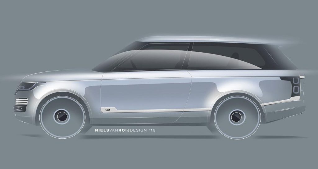 Adventum, le Range Rover Coupé par Niels Van Roij
