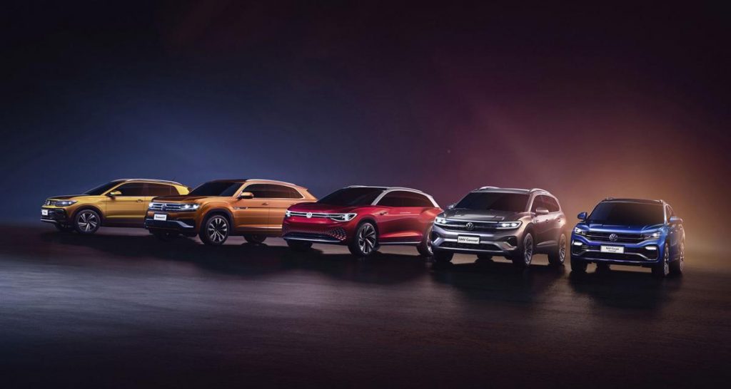Volkswagen continue son offensive de SUV en Chine
