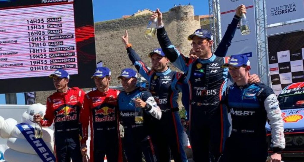 WRC – Corse 2019 : Evans, flamboyant, perd le rallye dans les derniers kilomètres