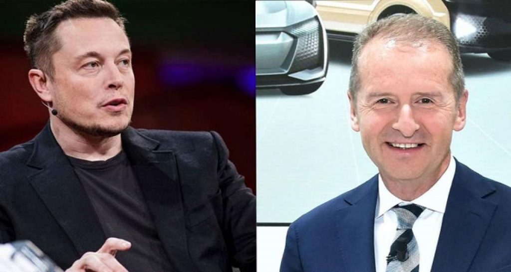 VW dément vouloir s’unir à Tesla, malgré des intérêts communs …