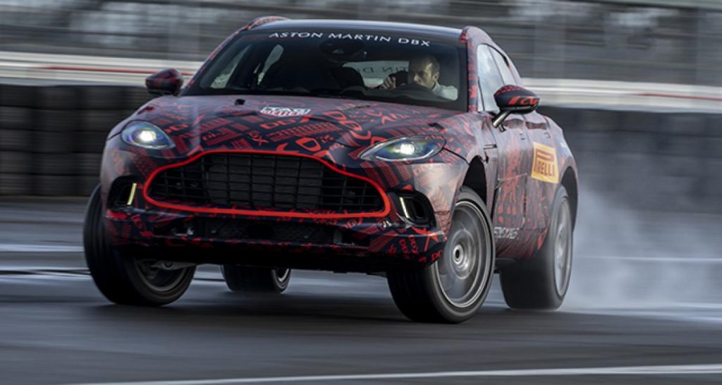 Aston Martin DBX : un V8 de 550 ch pour débuter