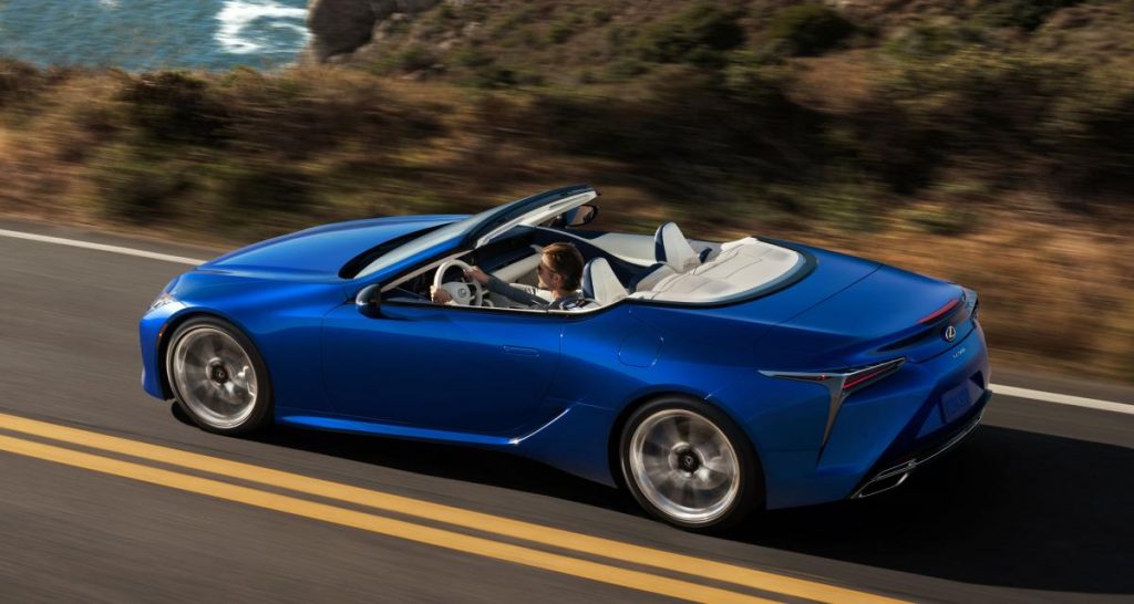 Los Angeles 2019 : Lexus LC500 Cabrio