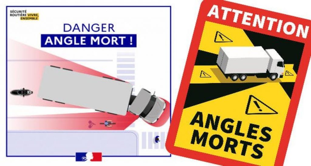 La signalisation des angles morts des PL devient obligatoire