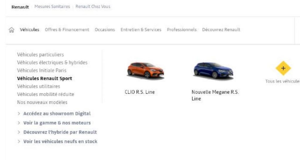 La Renault Megane R.S. disparue du catalogue