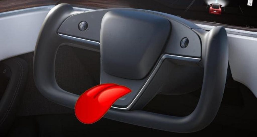 Le volant Yoke de Tesla est-il une blague ?