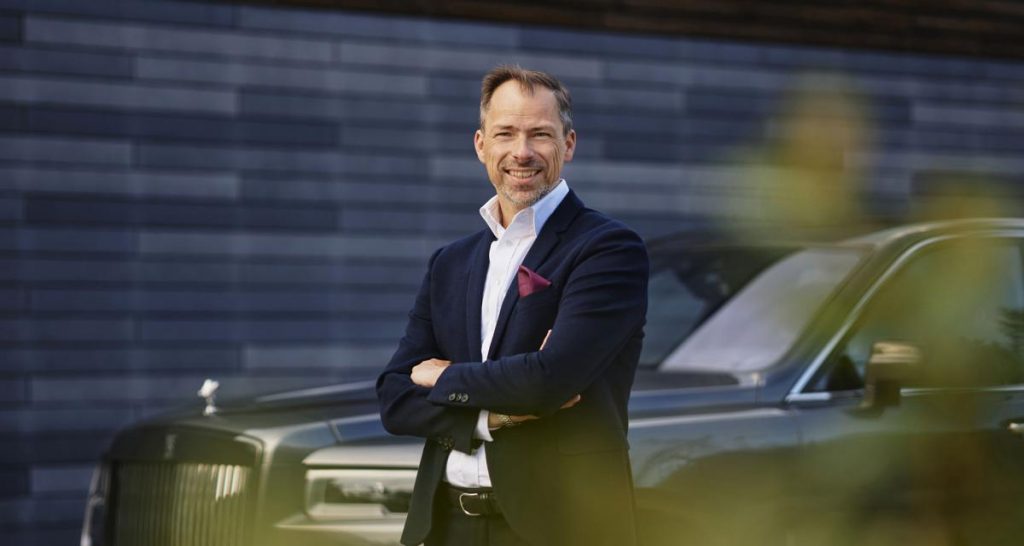 Anders Warming, nouveau visage du style Rolls-Royce