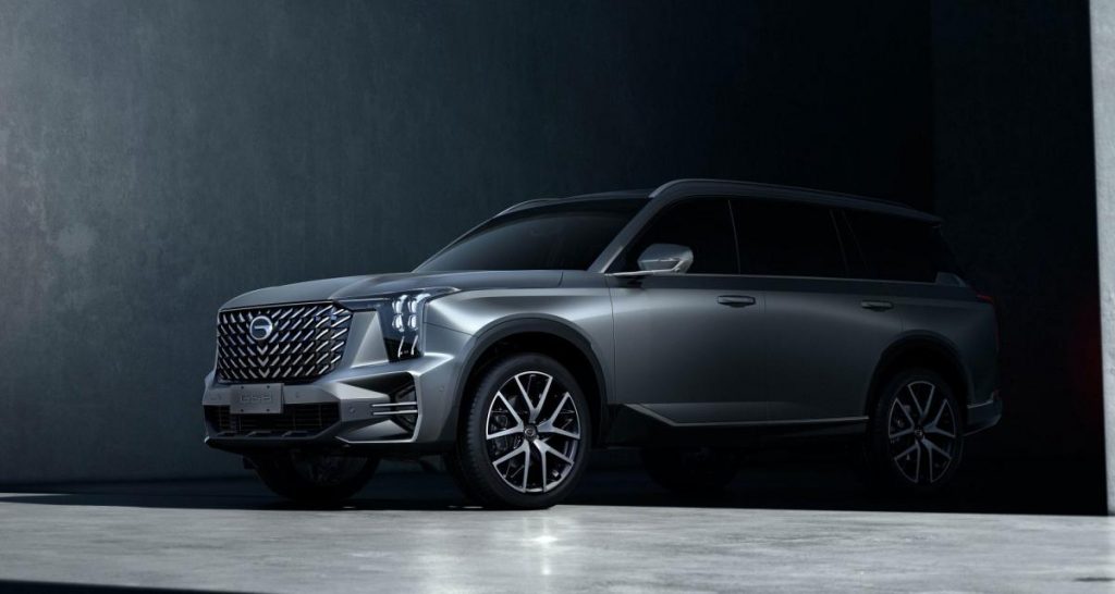 Trumpchi GS8, 1er modèle chinois avec l’hybride Toyota