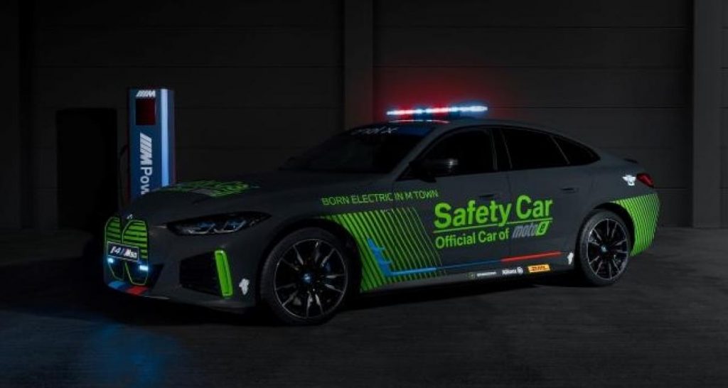 BMW i4 M50 : avant la série, la Safety-Car !