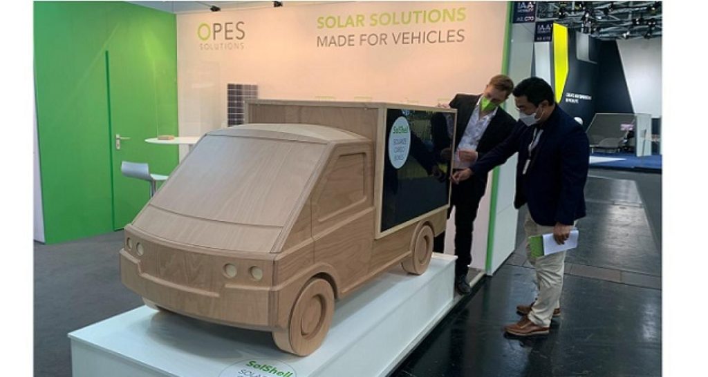 Module solaire d’OPES : moins de CO2, VE plus autonome