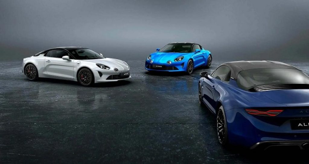 Alpine : une A110 bi-ton uniquement pour le Japon