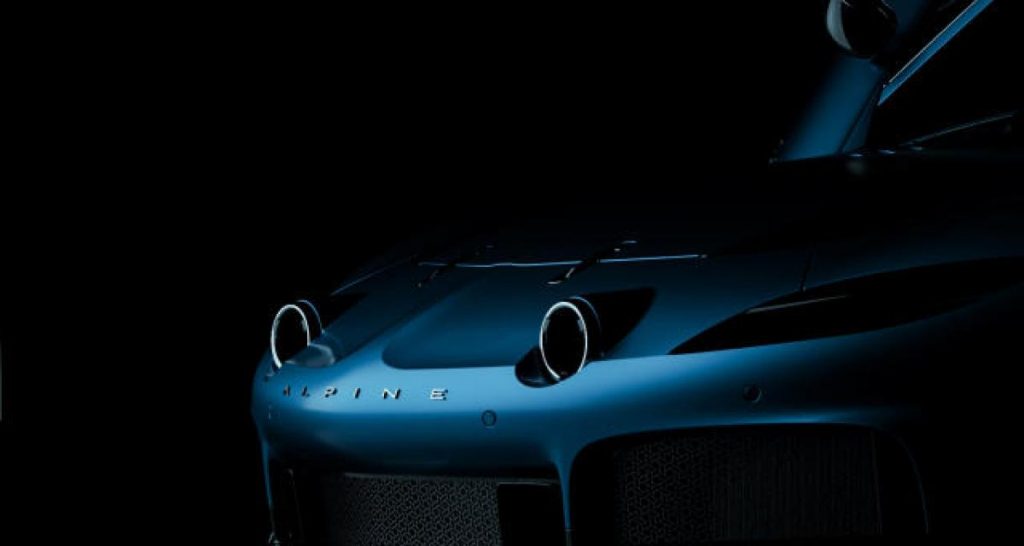 Une supercar Alpine GTA en approche