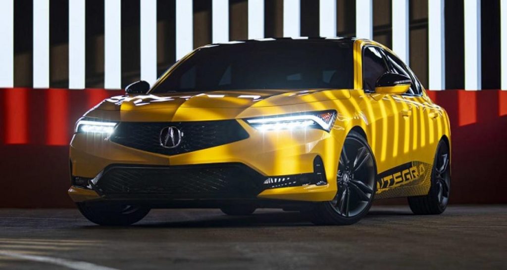 Acura Integra : un concept très,très proche de la série
