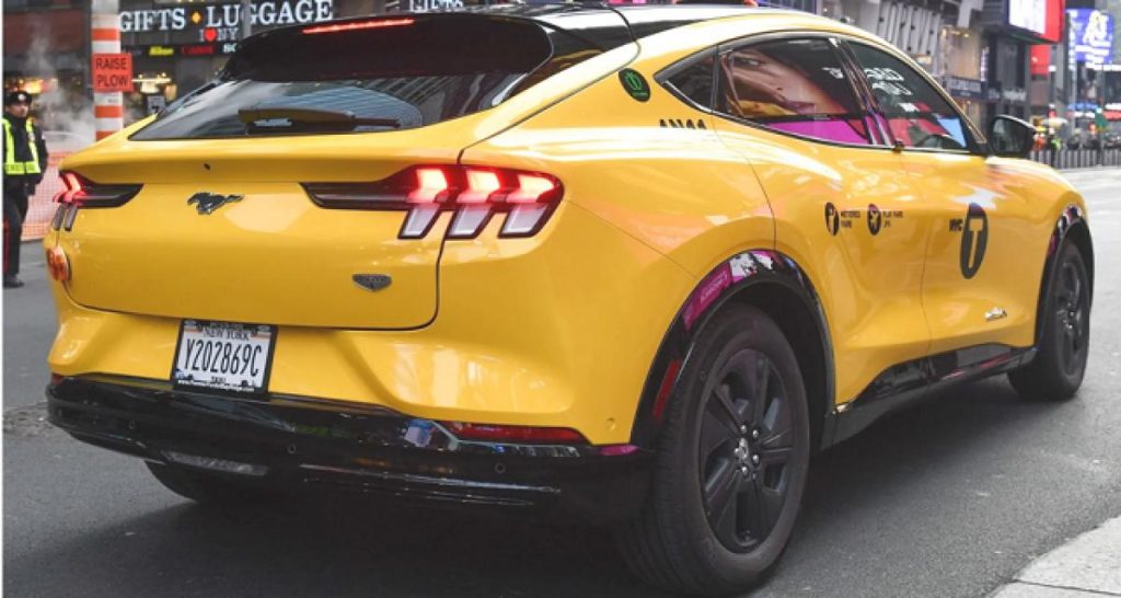 Ford Mustang Mach-E : nouveau taxi électrique pour New-York