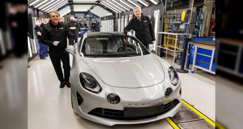 Alpine : le nouveau crossover GT sera produit à Dieppe