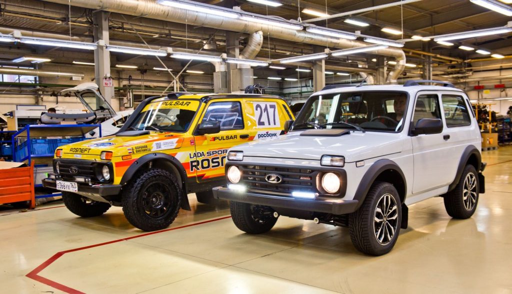 Une version « sport » pour le Lada Niva ! Lada Niva Sport