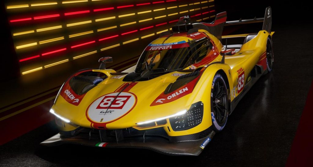 AF Corse dévoile la livrée jaune de la 499P privée