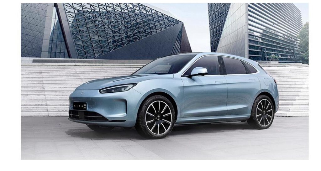 Aito lance le SUV M5 EV en Chine, face au Tesla Model Y