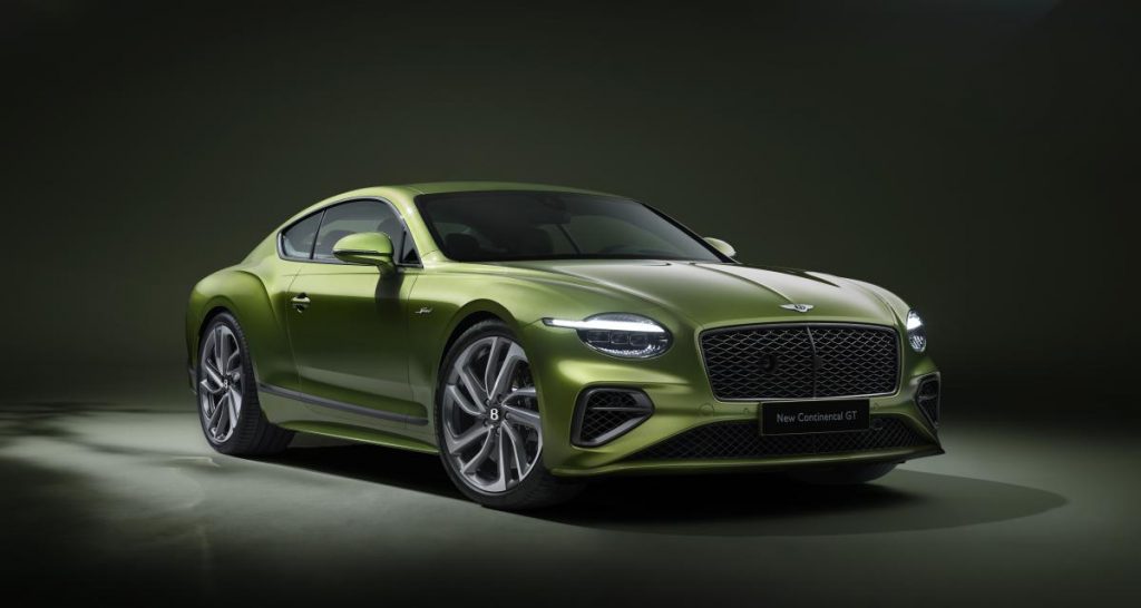 Bentley introduit une nouvelle génération de Continental GT