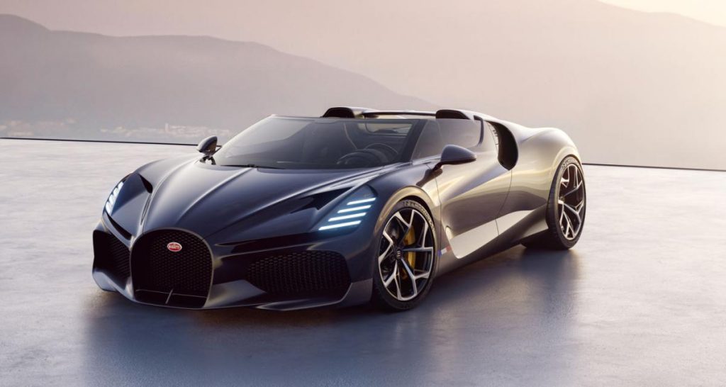 Bugatti Mistral : le chant du cygne du W16