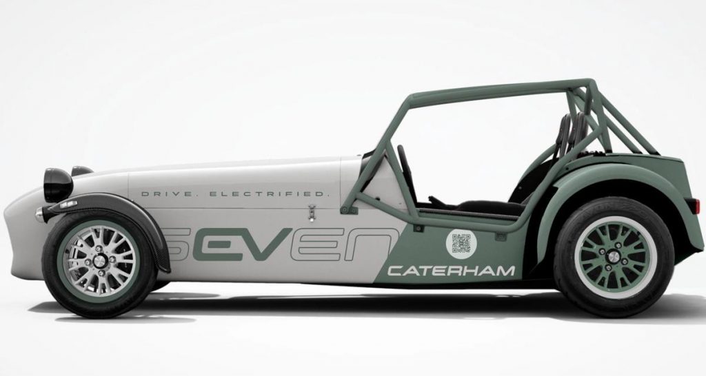 Première Caterham sEVen 100% électrique : hérésie ?