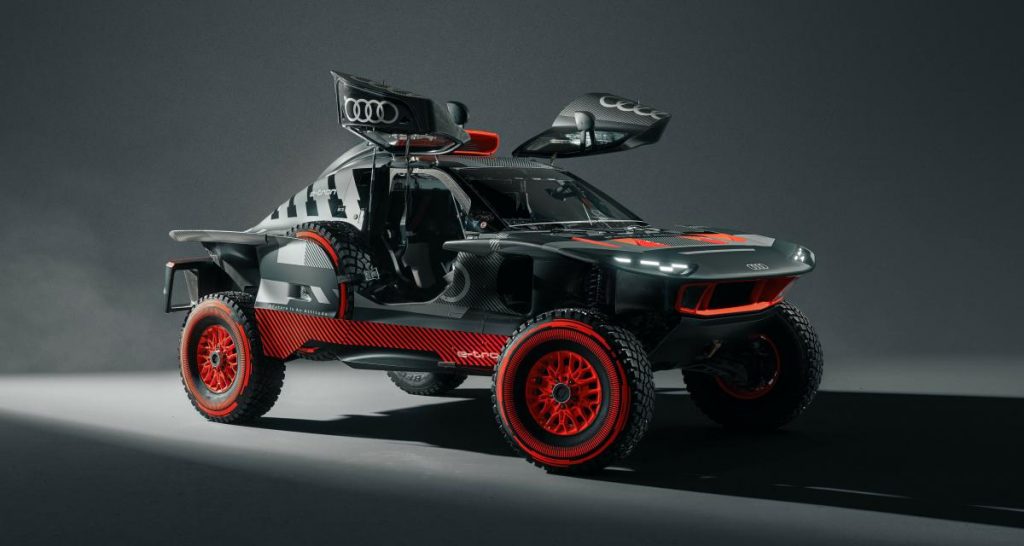 Dakar : évolution très affûtée du buggy Audi RSQ ETron