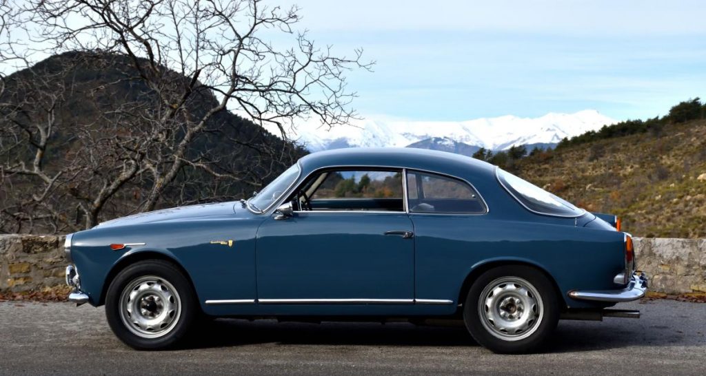 Essai rétro : Alfa Romeo Giulietta Sprint 1962 90CV