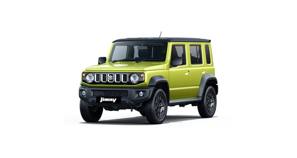 Et voilà le Suzuki Jimny 5-portes !