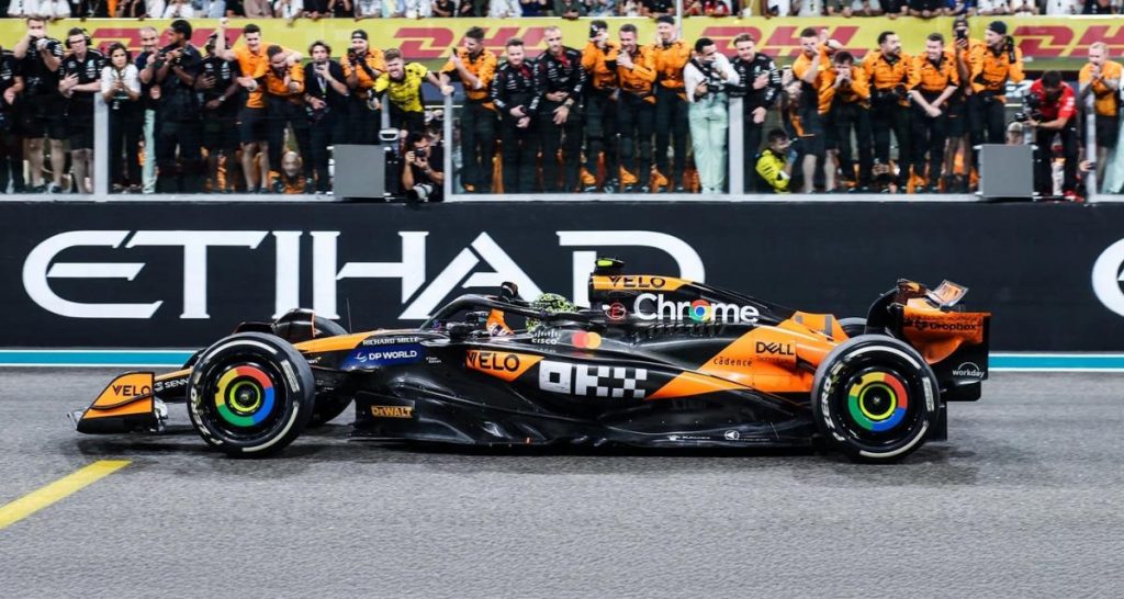 F1 2024 Abu Dhabi GP : Norris offre à McLaren son 1er titre constructeurs depuis 1998 ! Norris Abu Dhabi