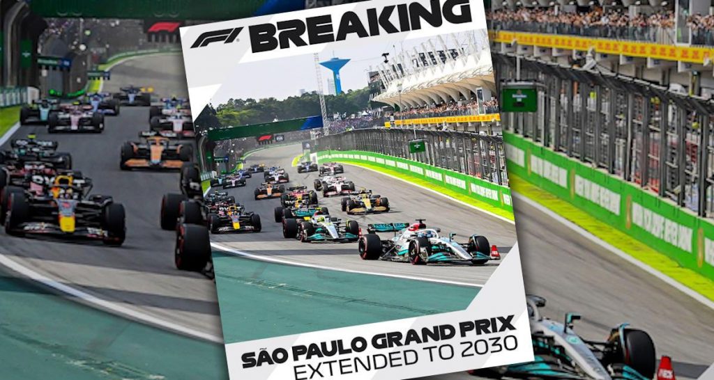 F1 : le GP du Brésil à Sao Paulo jusqu’en 2030