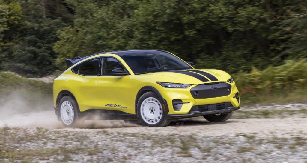 Ford Mustang Mach-E Rally : un SUV pour glisser ?