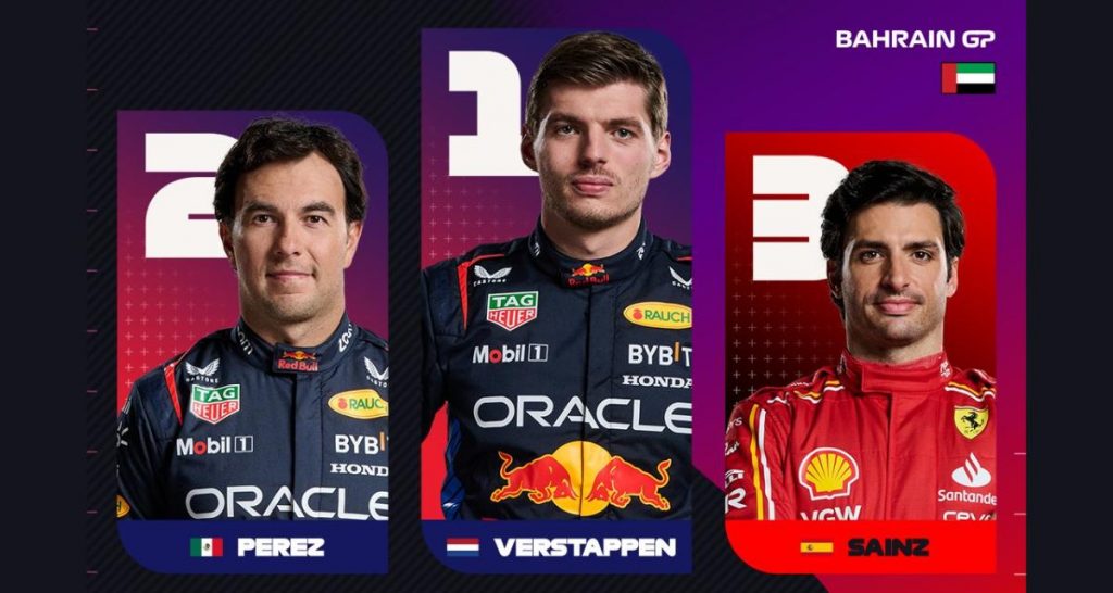 GP Bahreïn 2024 : Verstappen repart comme en 2023