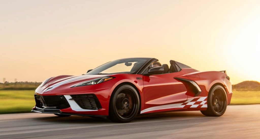 Hennessey brutalise la Corvette C8 Stingray Convertible