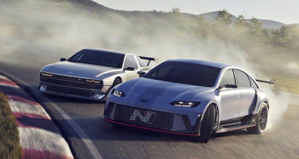 Hyundai RN22e et N Vision 74 :le sport du futur