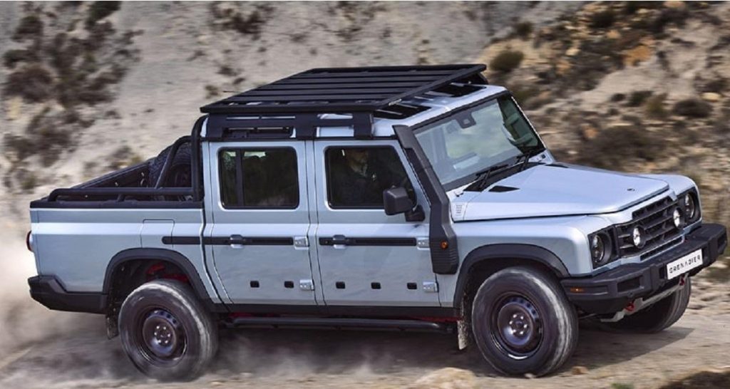 Ineos présente le Grenadier 4×4 à hydrogène