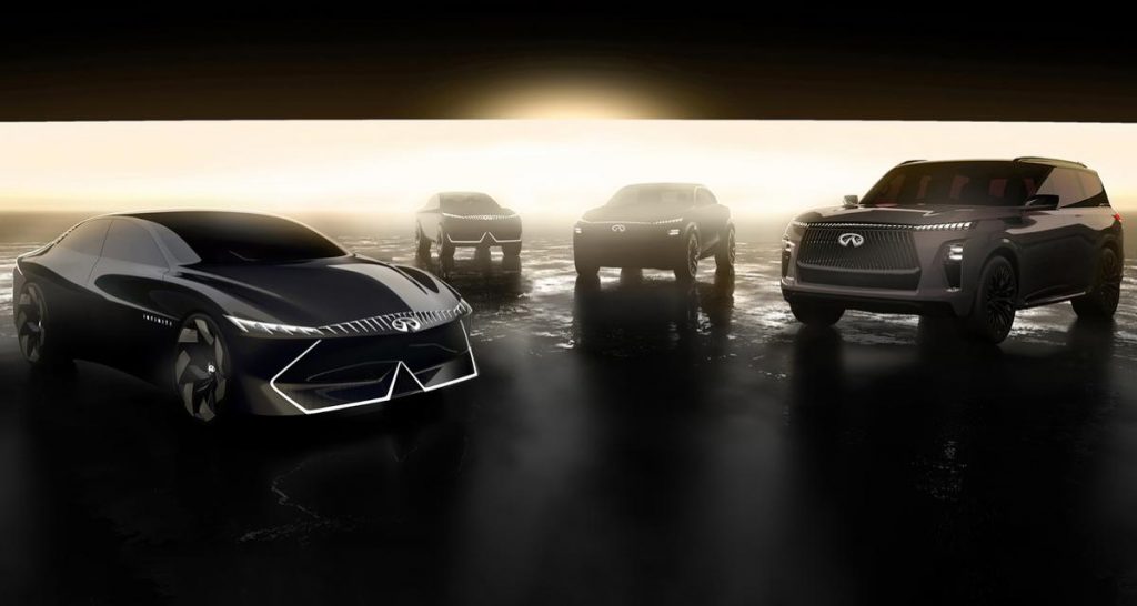 Infiniti annonce 4 véhicules de relance