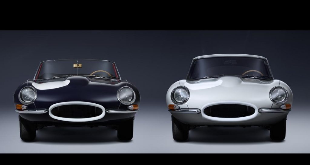 Jaguar Classic « restomode » des Type E 1961