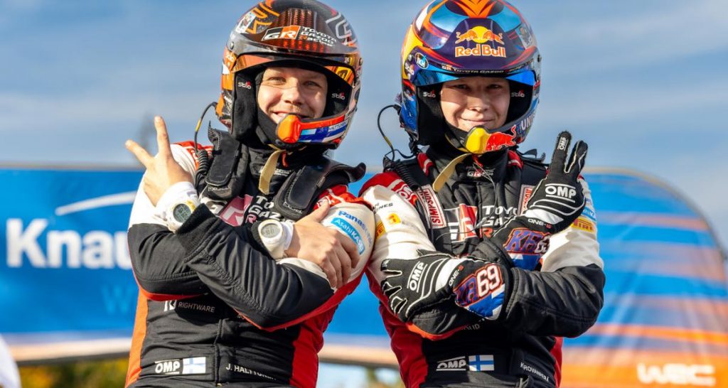 Kalle Rovanperä champion du monde WRC 2023